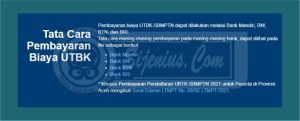 Slip Pembayaran UTBK SBMPTN 2021 Kadaluarsa, Inilah Solusinya!